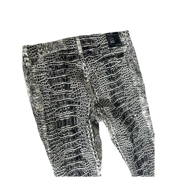 Joe's Jeans Mid-Rise Snakeskin Legging Jeans 30 NWT $189 - Picture 9 of 9